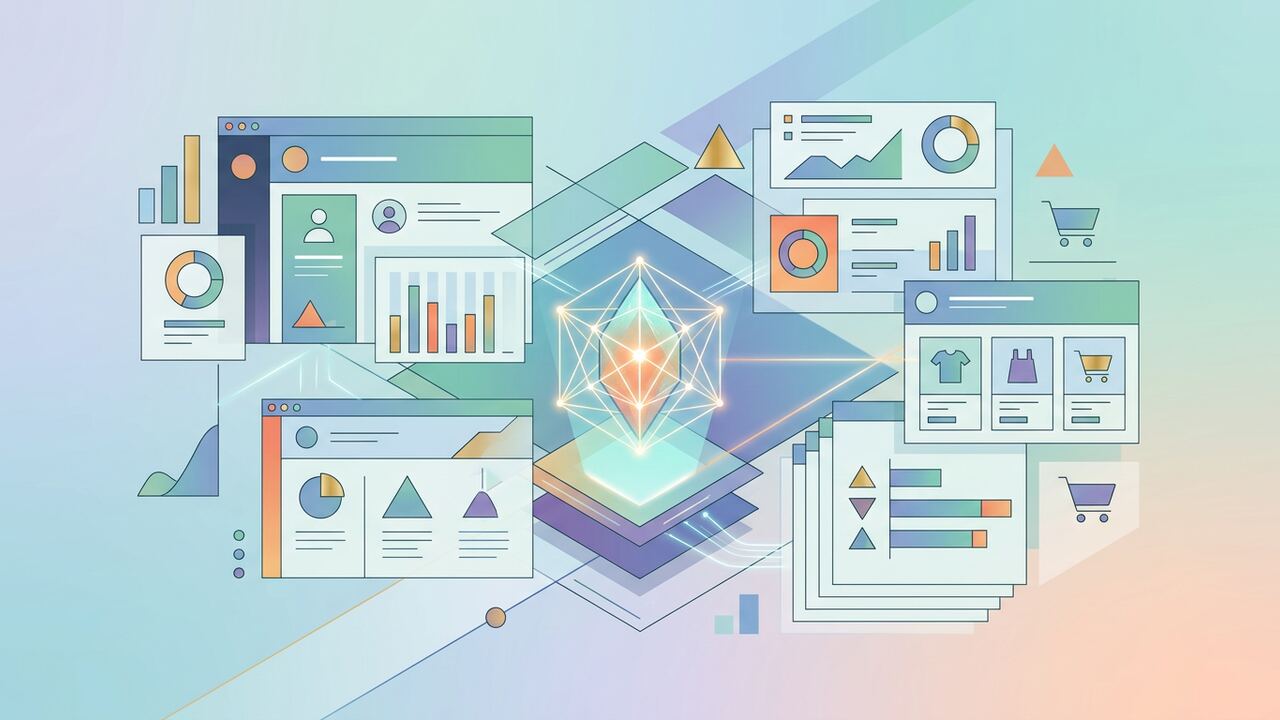 E-commerce dashboard with AI-driven insights