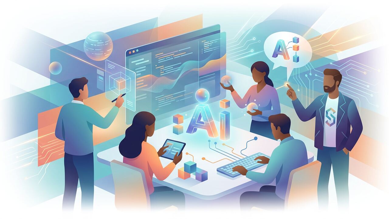Startup team building internal AI tools