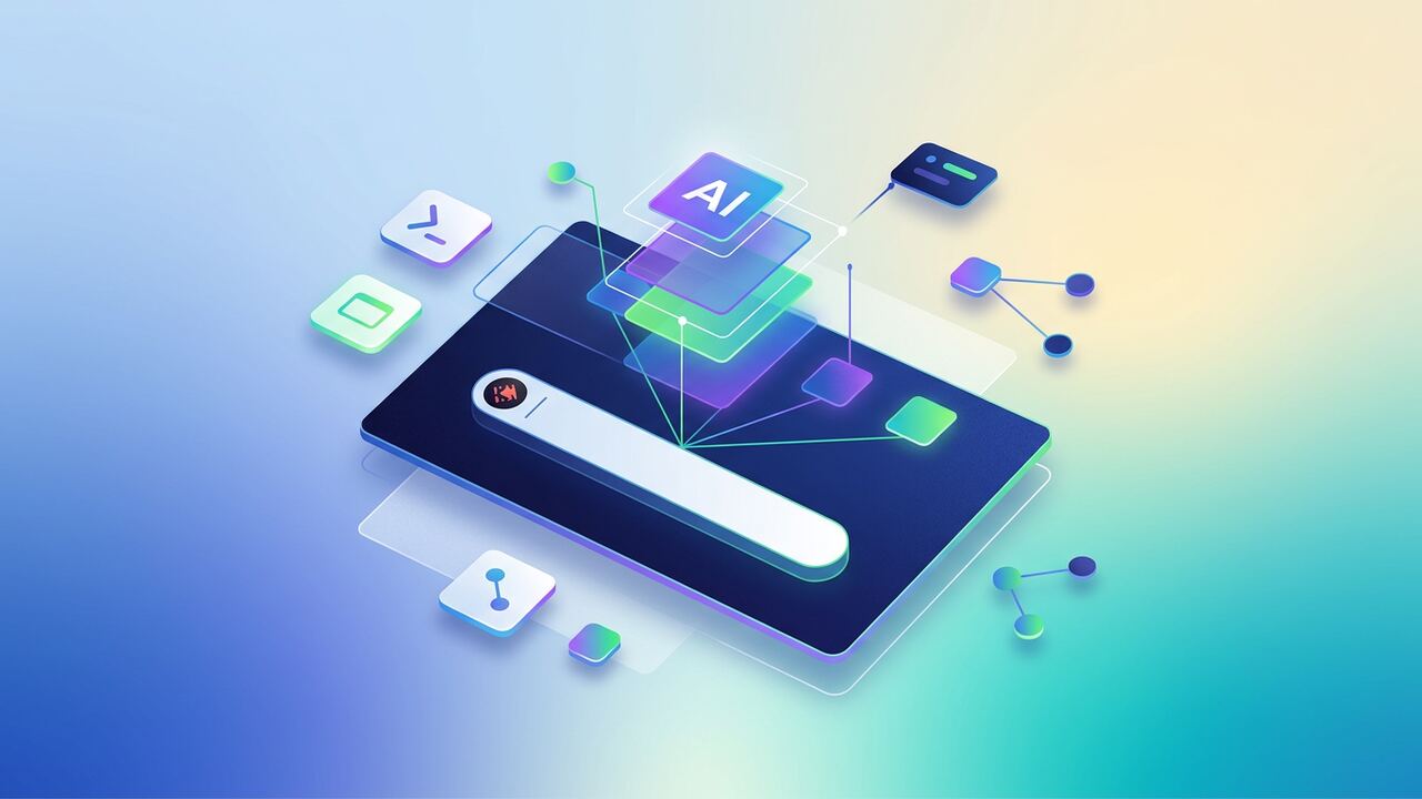 Raycast launcher with AI command overlay